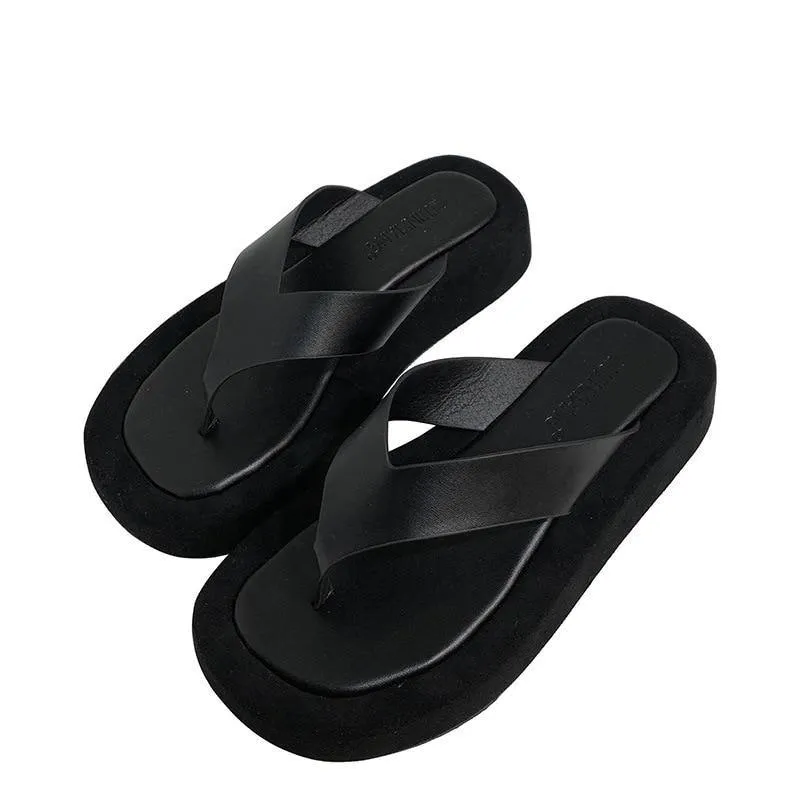 Women's Thick Sole Flip Flops