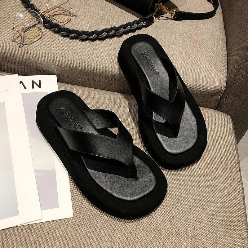 Women's Thick Sole Flip Flops