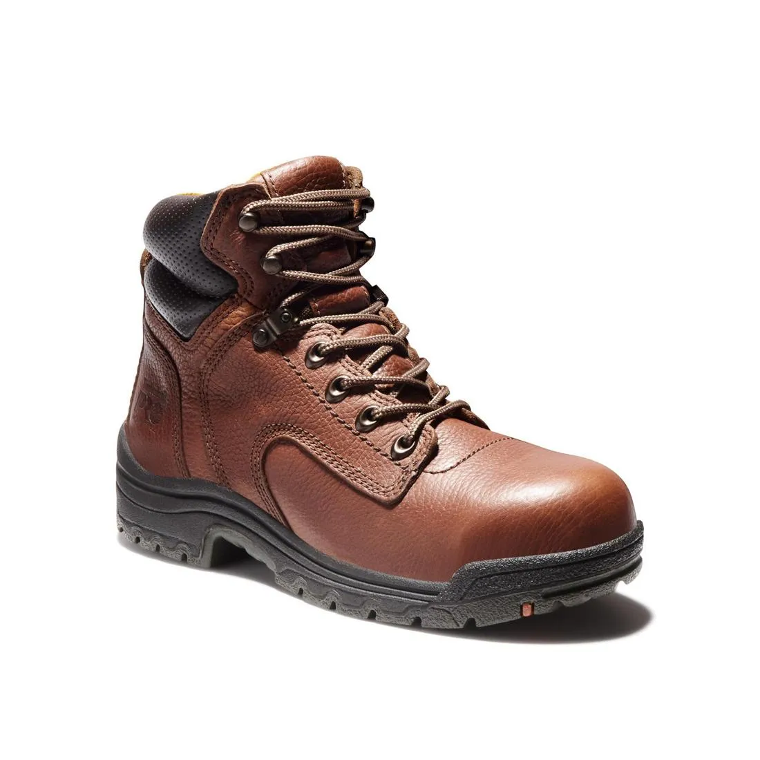 Women's Titan 6 Inch Alloy-Toe Work Boot Brown Coffee