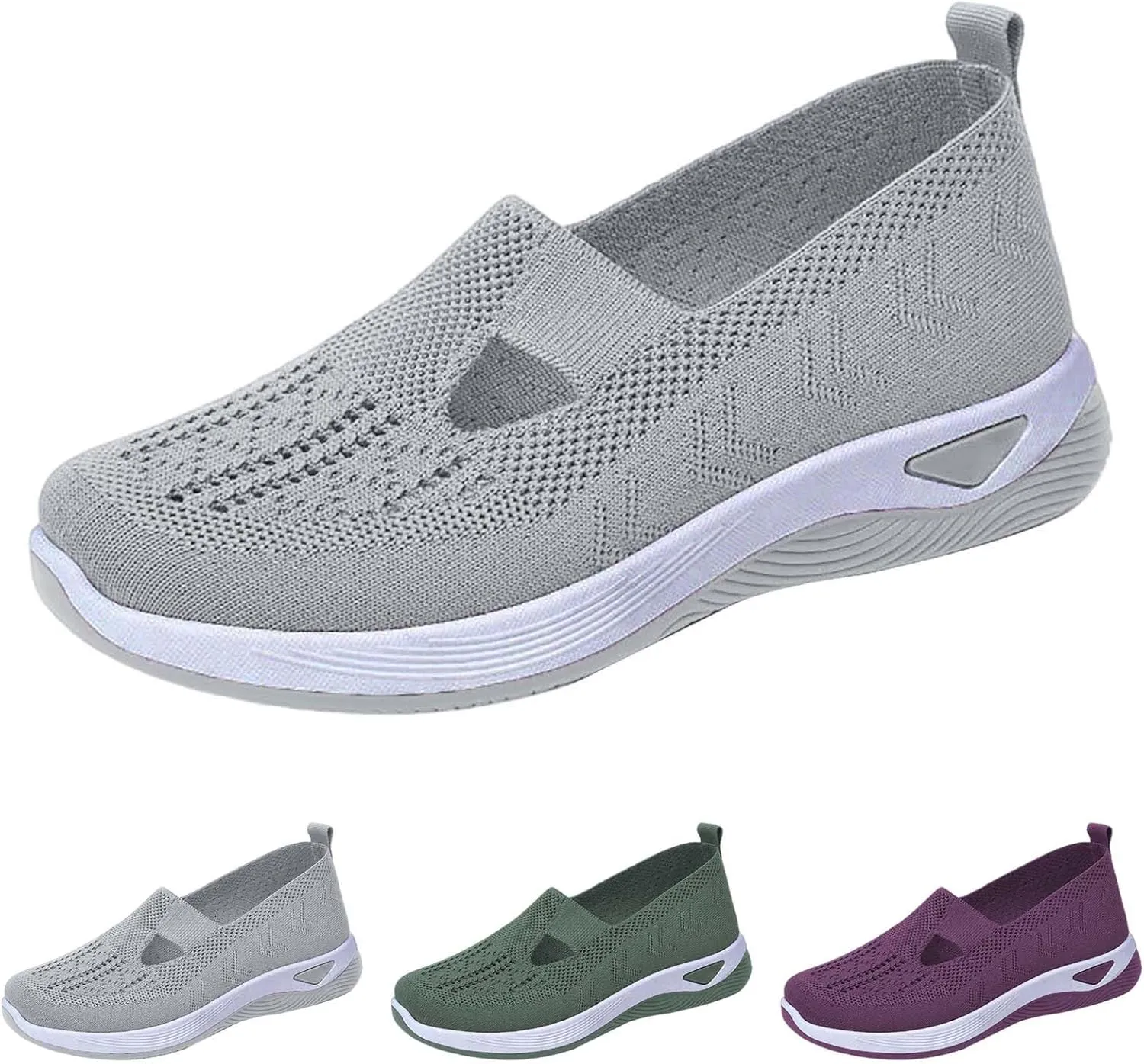 Women's Woven Orthopedic Breathable Soft Shoes Mens Tennis Shoes Boots Casual Tennis Shoes Walking Sneakers Tennis Shoe Loafers Casual Slip On