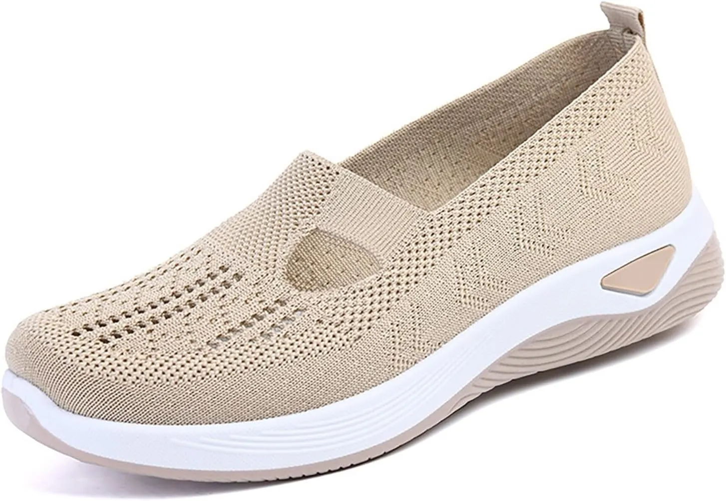 Women's Woven Orthopedic Breathable Soft Shoes Walking Shoes Women Walking Casual Tennis Shoes Fashion Sneakers 2025 Slip On Tennis Shoe Loafers Shoe