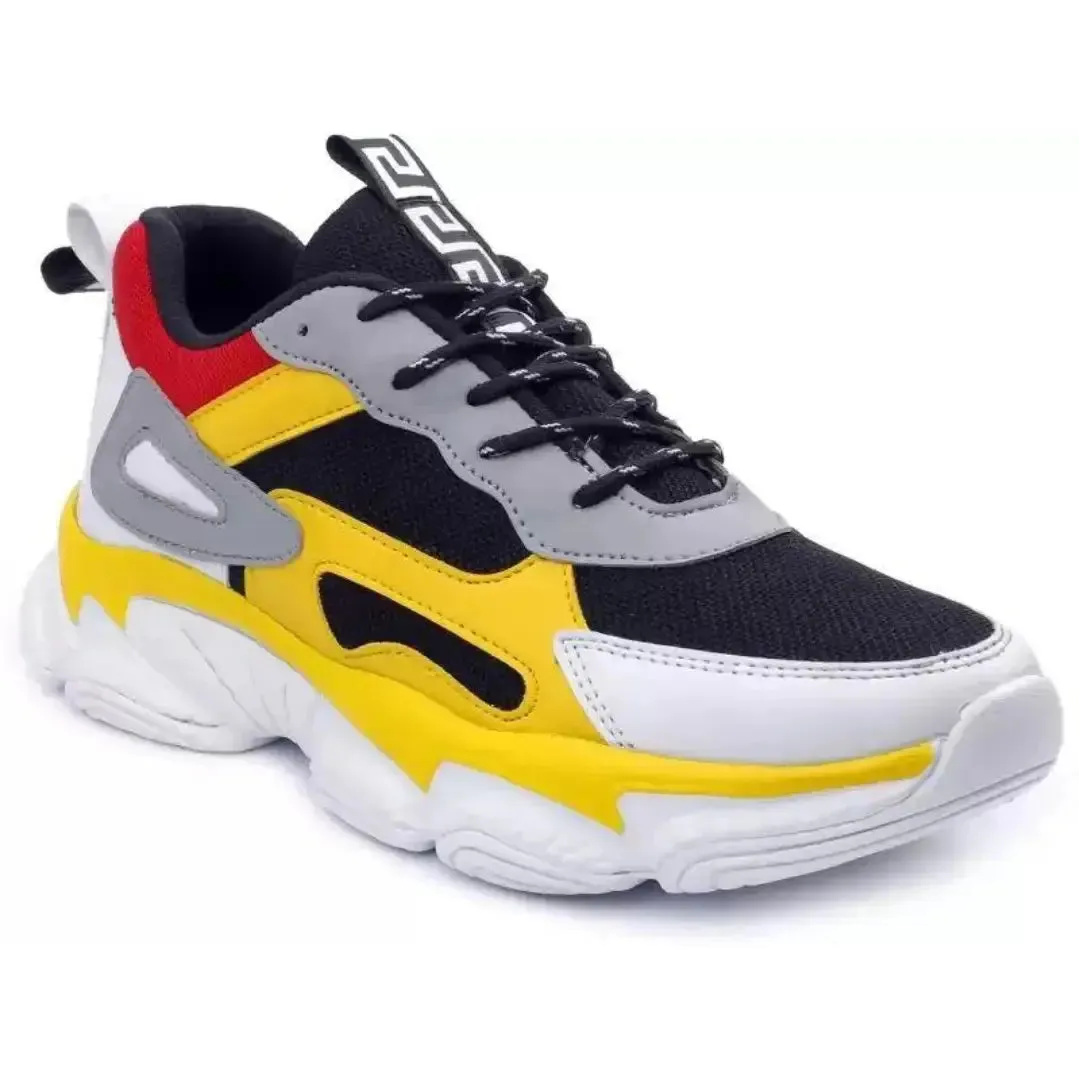 Yellow Stylish Casual Shoes for Men