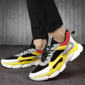Yellow Stylish Casual Shoes for Men