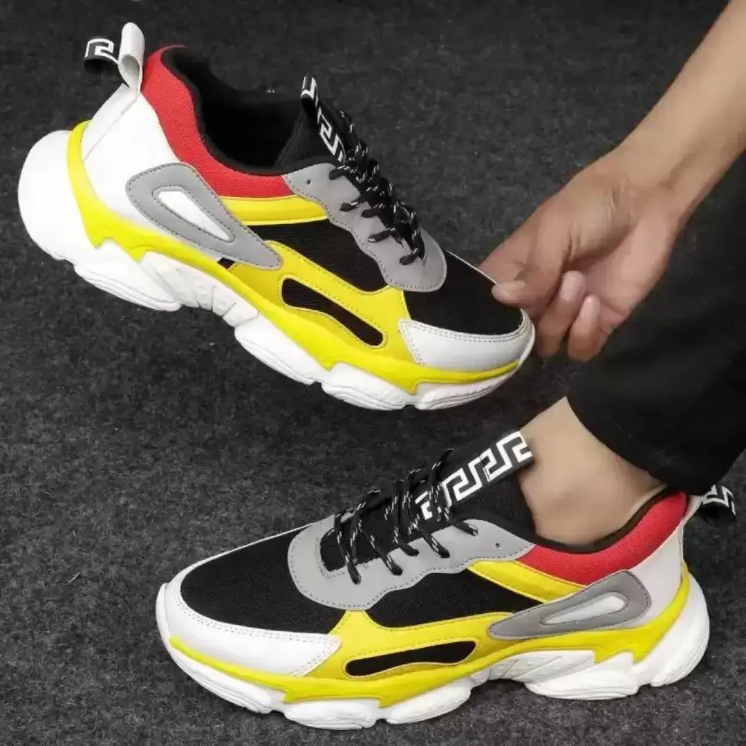 Yellow Stylish Casual Shoes for Men