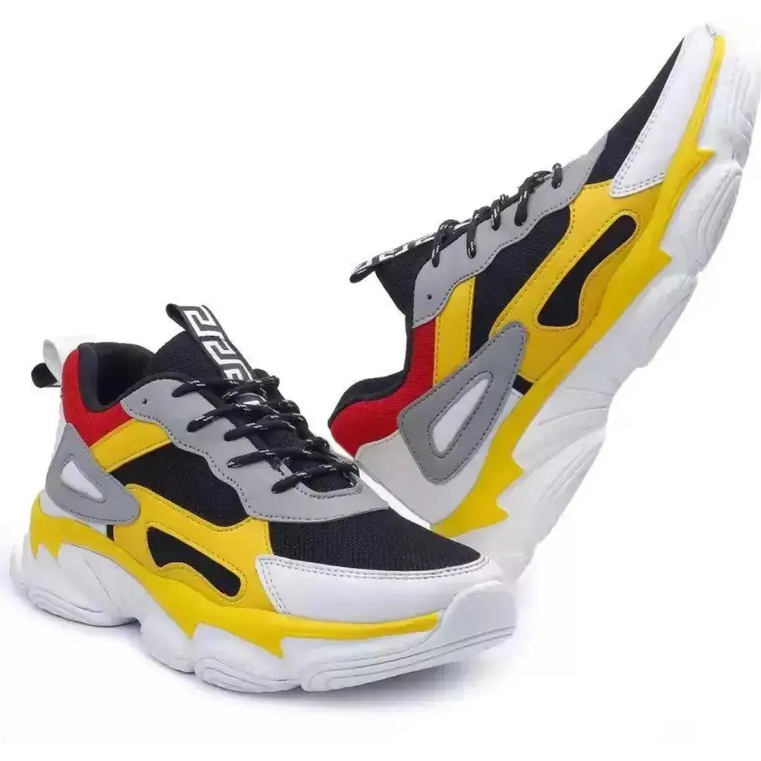 Yellow Stylish Casual Shoes for Men